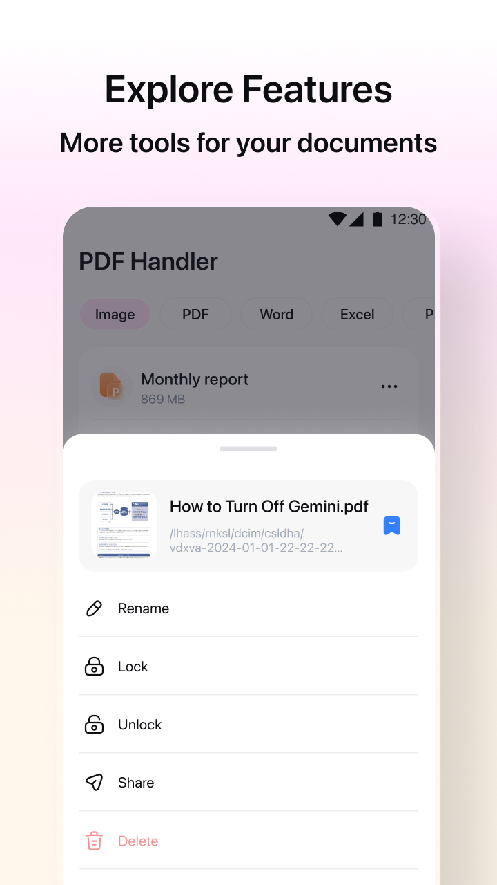 PDF Handler Screenshot 5